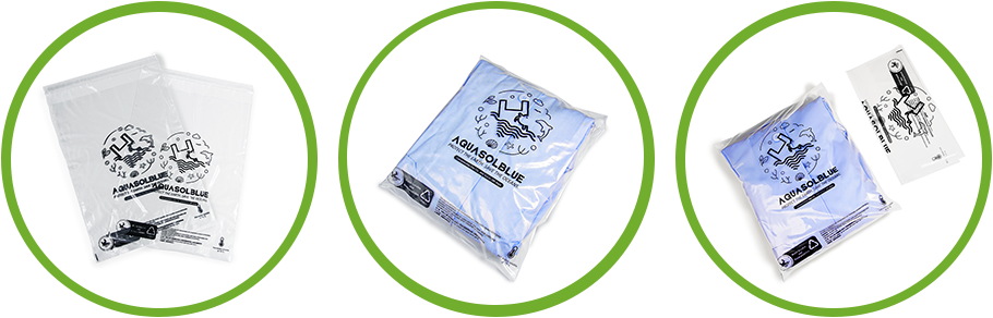 PVA water soluble laundry bags PVA water soluble laundry bags