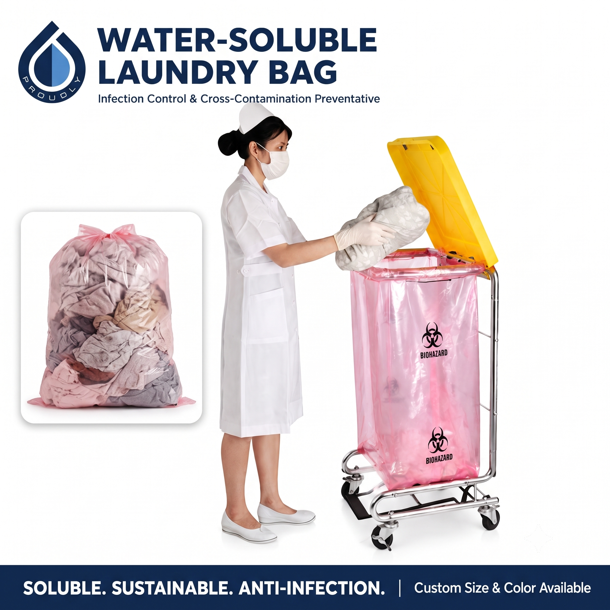 hospital laundry bags